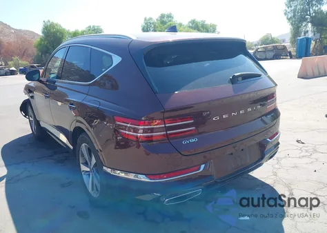 2021 Genesis Gv80 3.5T Awd из США, поврежденный, VIN KMUHCESC3MU041779